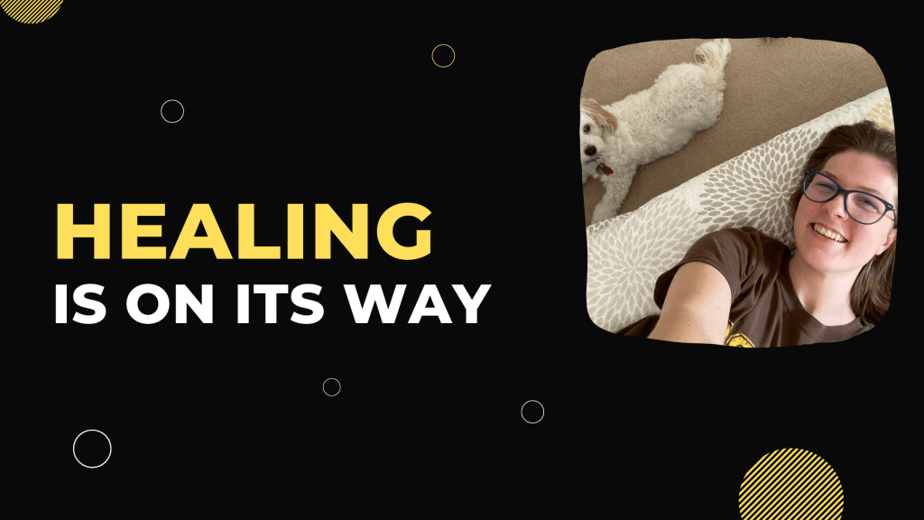 Healing is on its way&nbsp;🙌🏻