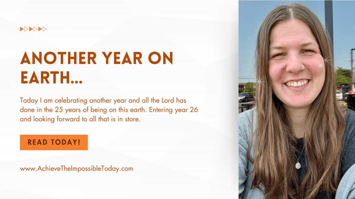 Another year on&nbsp;earth…